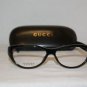 Brand New Gucci Black Eyeglasses: Mod. 2503 & Case