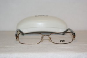 Brand New D&G Dolce & Gabbana Brown Eyeglasses: Mod. 5065 (373) 53-16 & Case