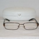 B. New Diesel Dark Brown Eyeglasses: Mod. 0152 & Case