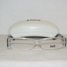 Brand New D&G Dolce & Gabbana Clear Eyeglasses: Mod. 1163 (874) 52-15 & Case