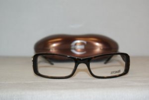 Brand New Just Cavalli Dark Tortoise Eyeglasses: Mod. 171 (182) 50-17 & Case