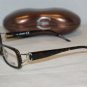 Brand New Just Cavalli Dark Tortoise Eyeglasses: Mod. 171 (182) 50-17 & Case
