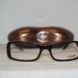 Brand New Just Cavalli Dark Tortoise Eyeglasses: Mod. 171 (182) 50-17 & Case