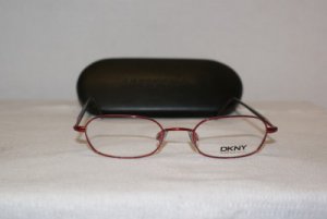 Brand New DKNY Red Eyeglasses: Mod. 6236 45-18 & Case