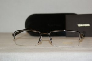 Brand New Tom Ford Shiny Brown Eyeglasses: Mod. FT 5167 (045) 55-18 & Case