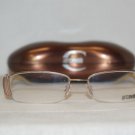 Brand New Just Cavalli Light Bronze Eyeglasses: Mod. 114 (734) 51-16 & Case