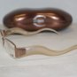 Brand New Just Cavalli Light Bronze Eyeglasses: Mod. 114 (734) 51-16 & Case