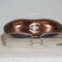 Brand New Just Cavalli Light Bronze Eyeglasses: Mod. 114 (734) 51-16 & Case