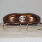 Brand New Just Cavalli Silver Eyeglasses: Mod. 175 (753) 49-18 & Case