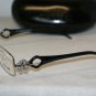 New Roberto Cavalli Silver Eyeglasses: Mod. RC 550 Veronica (016) 54-17 & Case
