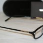 Brand New Tom Ford Shiny Black Eyeglasses: Mod. FT 5019 (0B5) 52-16 & Case