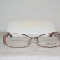 Brand New Versace Light Pink Eyeglasses: Mod. 1168-H (1056) 52-16 & Case