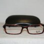 Brand New Ray Ban Spotted Havana Eyeglasses: Mod. 5224 (5003) 53-17 & Case