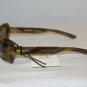 New Giorgio Armani Cream Brown Sunglasses Mod 72 & Case