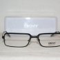 Brand New DKNY Matte Black Eyeglasses: Mod. 5620 (1004) 53-17 & Case
