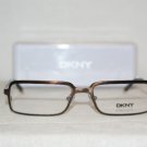 Brand New DKNY Brushed Brown Eyeglasses: Mod. 5620 (1169) 53-17 & Case