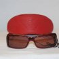B. New Giorgio Armani Violet Sunglasses Mod 72 & Case
