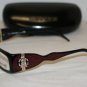 New Roberto Cavalli Black Eyeglasses: Mod. Azeztulite RC 483 (01A) 54-16 & Case