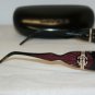 New Roberto Cavalli Black Eyeglasses: Mod. Azeztulite RC 483 (01A) 54-16 & Case