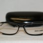 New Roberto Cavalli Shiny Black Eyeglasses: Mod. RC 487 (001) 56-15 & Case