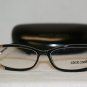 New Roberto Cavalli Shiny Black Eyeglasses: Mod. RC 487 (001) 56-15 & Case