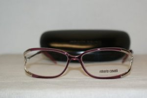 New Roberto Cavalli Light Pink Eyeglasses: Mod. RC 497 (081) 55-15 & Case