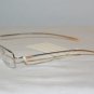 New Emporio Armani Silver/Orange Eyeglasses 9122 &Case