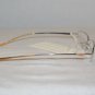 New Emporio Armani Silver/Orange Eyeglasses 9122 &Case