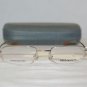 New Emporio Armani Silver/Orange Eyeglasses 9122 &Case