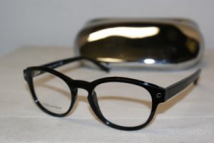 New DSquared DSquared2 Shiny Black Eyeglasses: Mod. DQ5026 5026 001 49-18 & Case