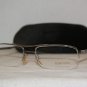 Brand New Tom Ford Shiny Silver Eyeglasses: Mod. 5053 (512) 54-18 & Case