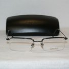 B. New Calvin Klein Black Eyeglasses: Mod. 378 & Case