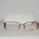 Brand New Versace Brown Eyeglasses: Mod. 1137-B & Case