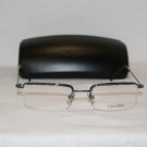 Brand New Calvin Klein Blue Eyeglasses: Mod. 378 & Case