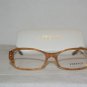 Brand New Versace Light Brown Eyeglasses: Mod. 3135-B (839) 51-16 & Case