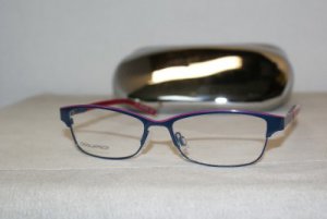 New DSquared2 Blue & Pink Eyeglasses: Mod. DQ5002 DQ 5002 (091) 51-15 & Case