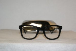 Brand New DSquared2 Shiny Black Eyeglasses: Mod. DQ5005 (001) 49-21 & Case