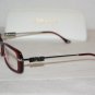 Brand New Versace Clear Red Eyeglasses: Mod. 3122 (388) 52-16 & Case