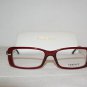 Brand New Versace Clear Red Eyeglasses: Mod. 3122 (388) 52-16 & Case