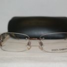 Brand New Dolce & Gabbana Brown Eyeglasses: Mod. 1166-B (311) 53-16 & Case