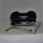 B. New Salvatore Ferragamo Silver Eyeglasses: Mod 1774B