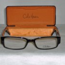 B. New Cole Haan Black Horn Eyeglasses: Mod. 971 & Case