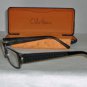 B. New Cole Haan Black Horn Eyeglasses: Mod. 971 & Case