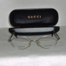 Brand New Gucci Gold Eyeglasses: Mod. 2651 & Case