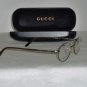 Brand New Gucci Gold Eyeglasses: Mod. 2651 & Case