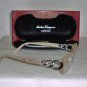 New Salvatore Ferragamo Marble Eyeglasses: Mod. 2638-B