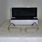 B. New Donna Karan Gold Eyeglasses: Mod. 3547-B & Case
