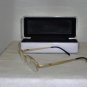 B. New Donna Karan Gold Eyeglasses: Mod. 3547-B & Case