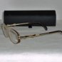 B. New Cazal Clear & Brown Eyeglasses: Mod. 376 & Case