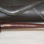 Brand New Ellen Tracy Brown Laminate Sunglasses: Mod. Hydrus 55-16 & Case